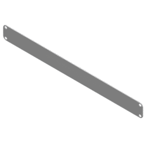 stf-1uw Tapa Ciega para Rack / 1 Unidad (1U) / 19 Pulgadas / Acero Calibre 14 / Pintura Electrostática Blanca / 483 x 44 mm (19 x 1.73 in)