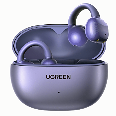 55430 Auriculares Inalámbricos HiTune S3 True Wireless | Bluetooth 5.4 | Autonomía 7.5 Horas + 30 Horas con Estuche | Carga USB-C | Codecs AAC-SBC | IPX4 Resistencia al Agua | Color Morado