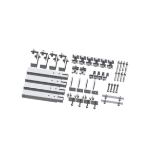 Caja de accesorios de aluminio  anodizado para montaje VEKTOR8R , arreglo 1X4 para techo