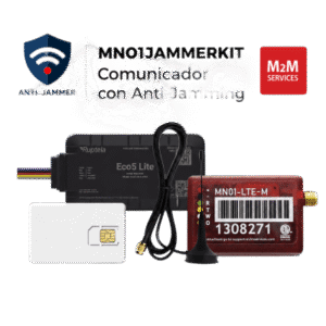 KIT comunicador MN01LTEM + ECO5LITE + SIM500MB2Y / Detección de JAMMER